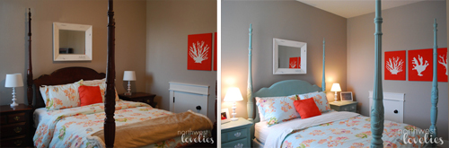 guest room side by side