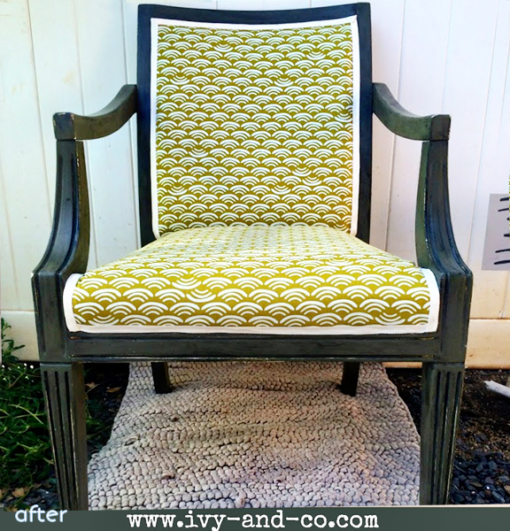 antique - scalloped - chair superpost | betterafter.net