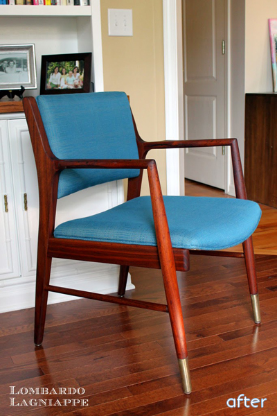blue - midcentury -chair superpost | betterafter.net