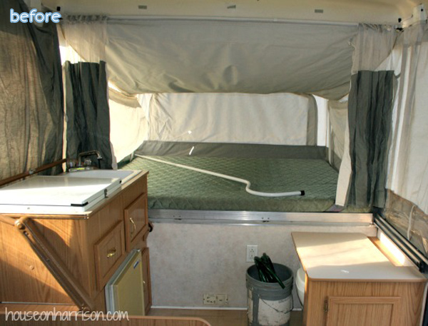 Camper Makeover Before