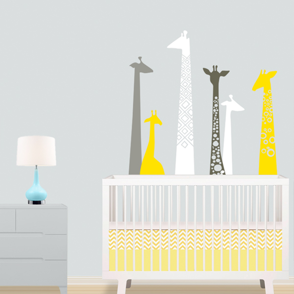 lulukuku giraffe decals