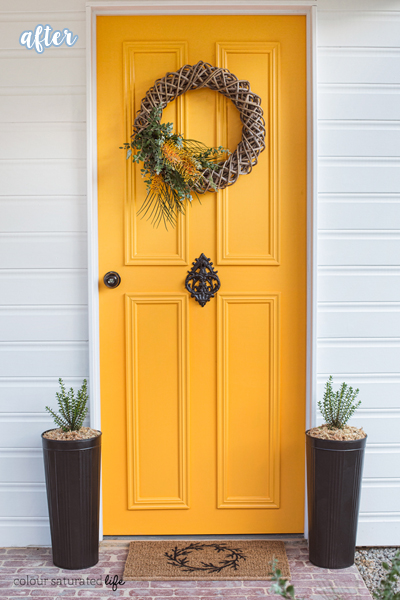 Yellow Front Door