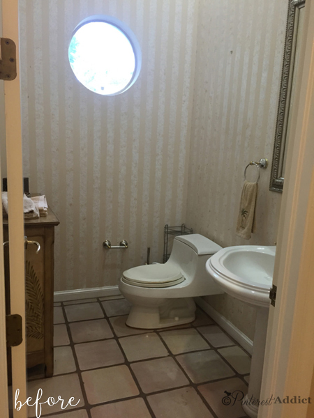 Art Gallery Bathroom Before