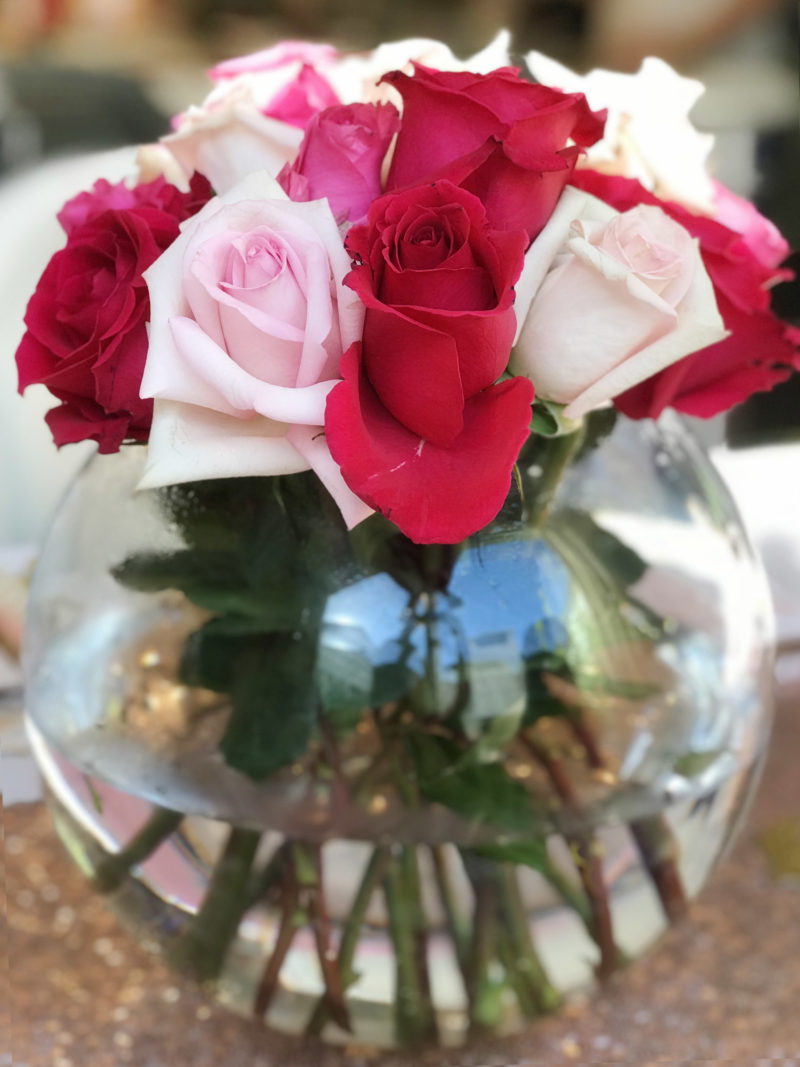 randi garrett rose arrangement