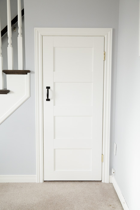 Shaker-style door makeover on BetterAfter.net