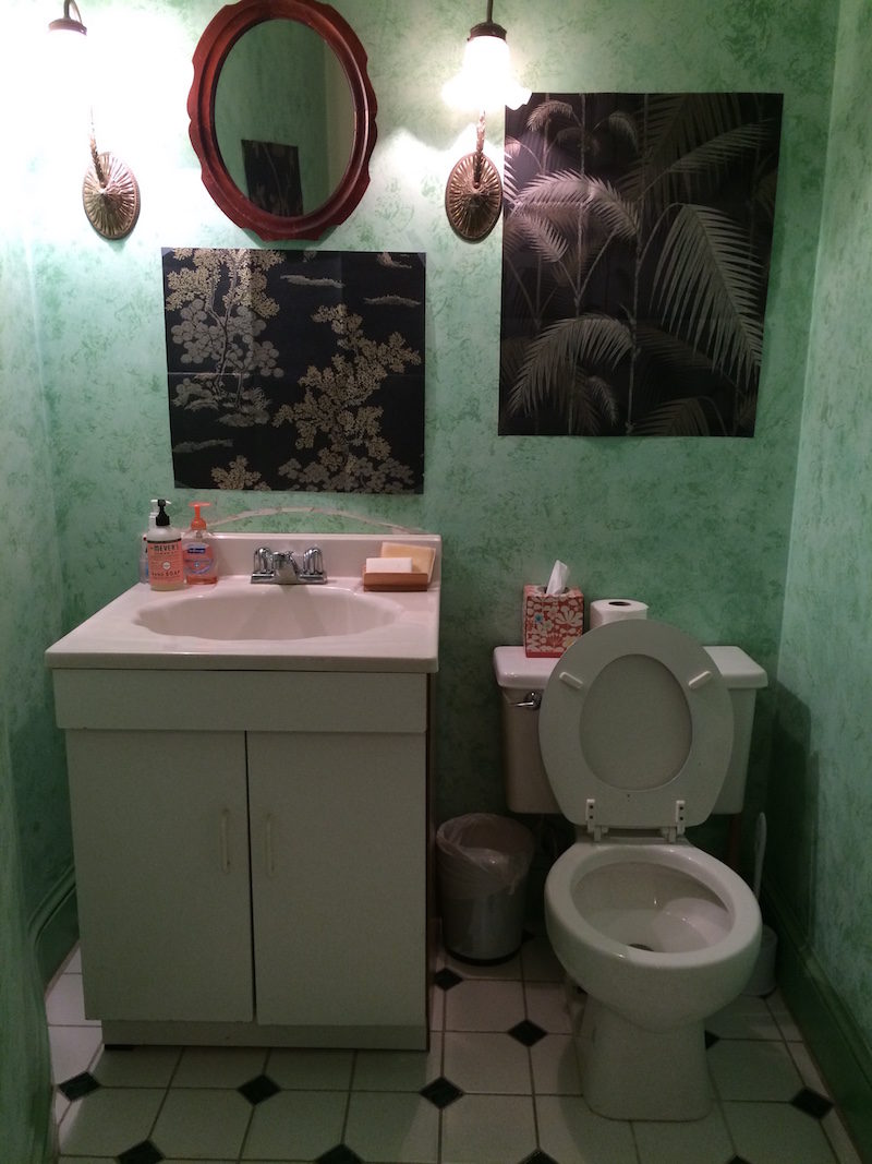 Powder Room Makeover - before - | Better After