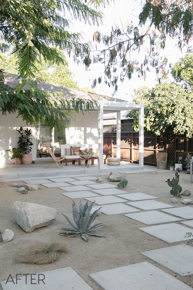 MODERN BACKYARD MAKEOVER | betterafter.net